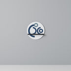 ORB DESIGN Prateleira Redonda Decorativa em Acabamento Preto