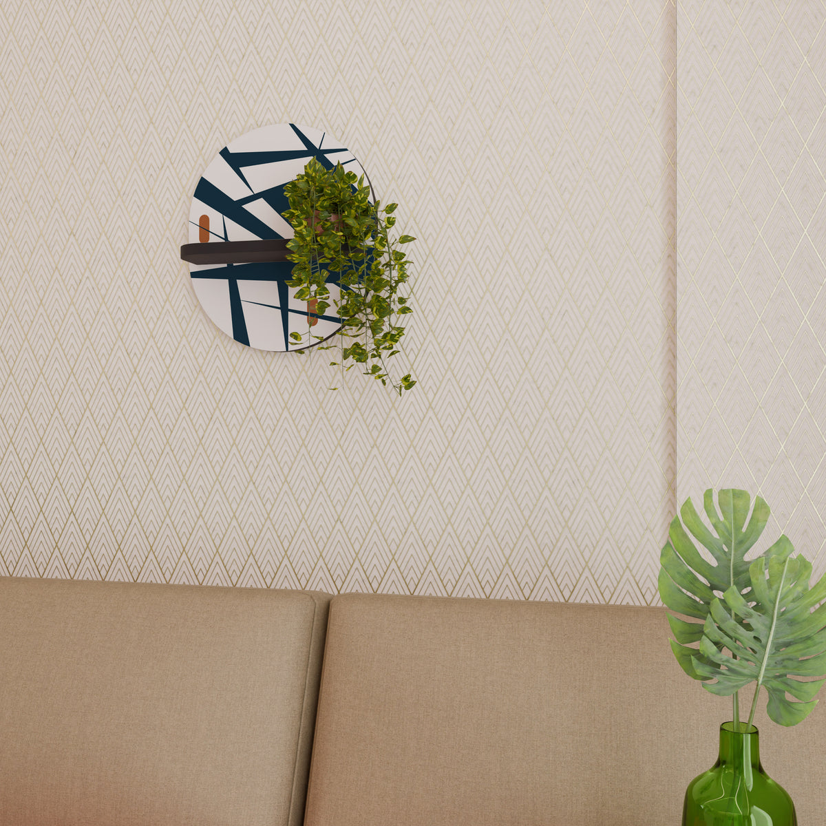 SHADOW SYMPHONY Art Shelf