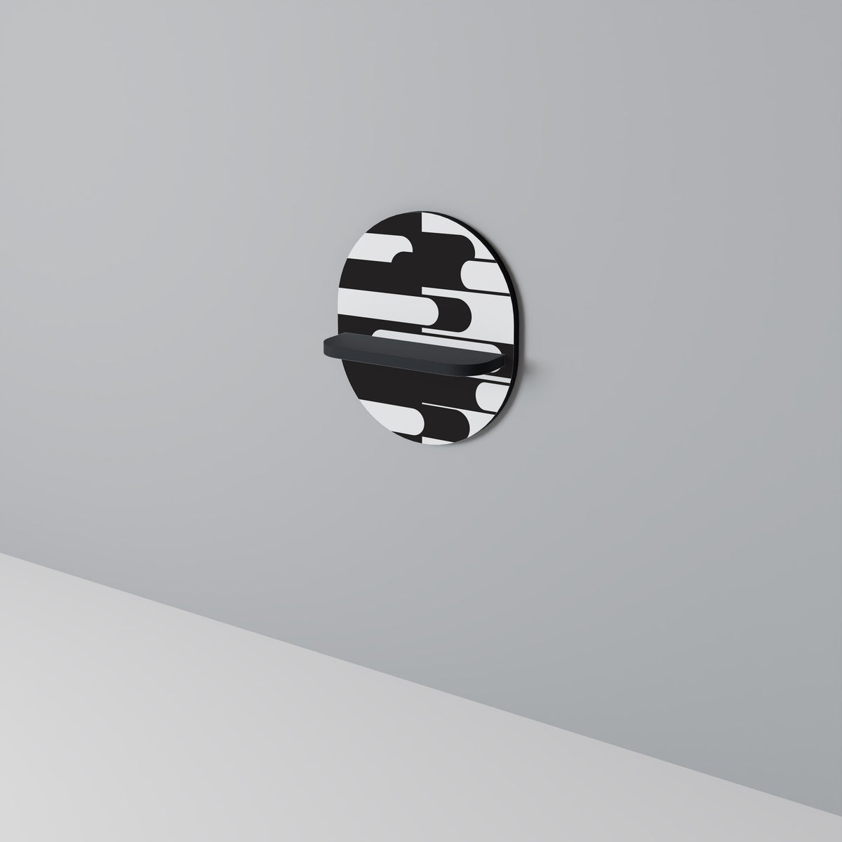 ACHROMATIC CONTRAST Prateleira Artística