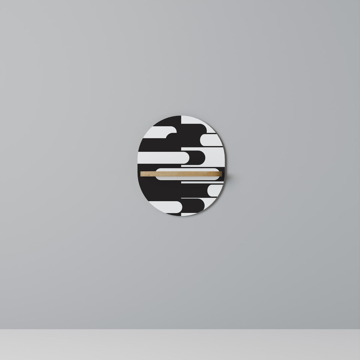 ACHROMATIC CONTRAST Art Shelf