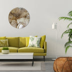 CALMING STREAMS Round Wall Art