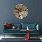 CALMING STREAMS Round Wall Art