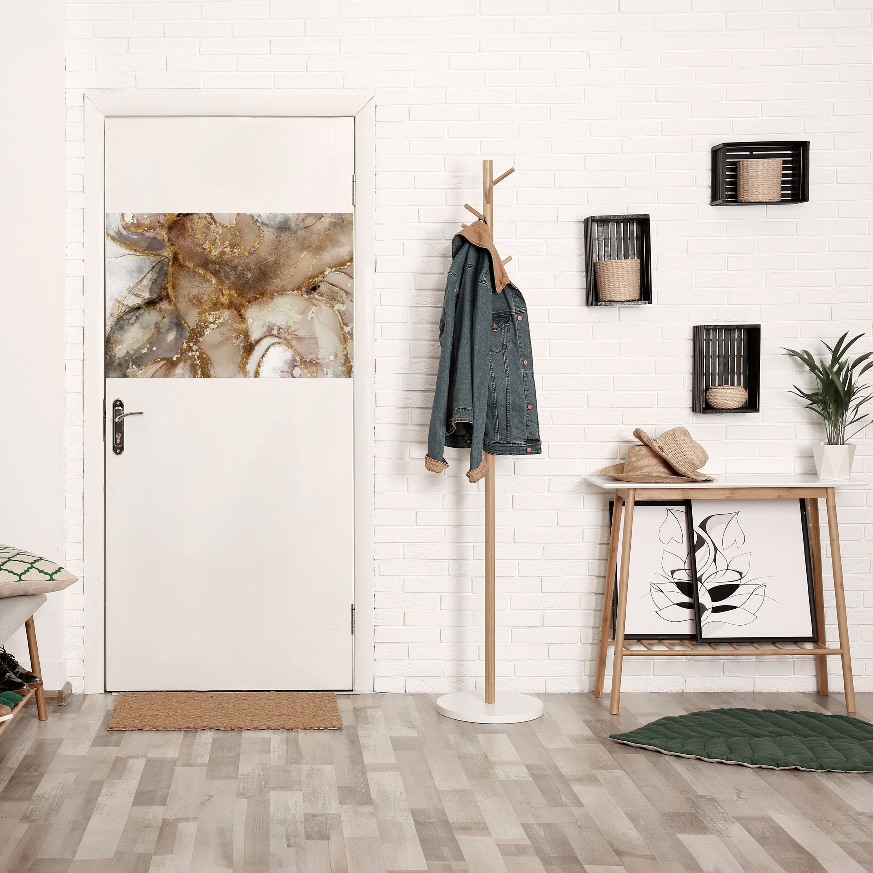 CALMING STREAMS Peel and Stick Horizontal Poster