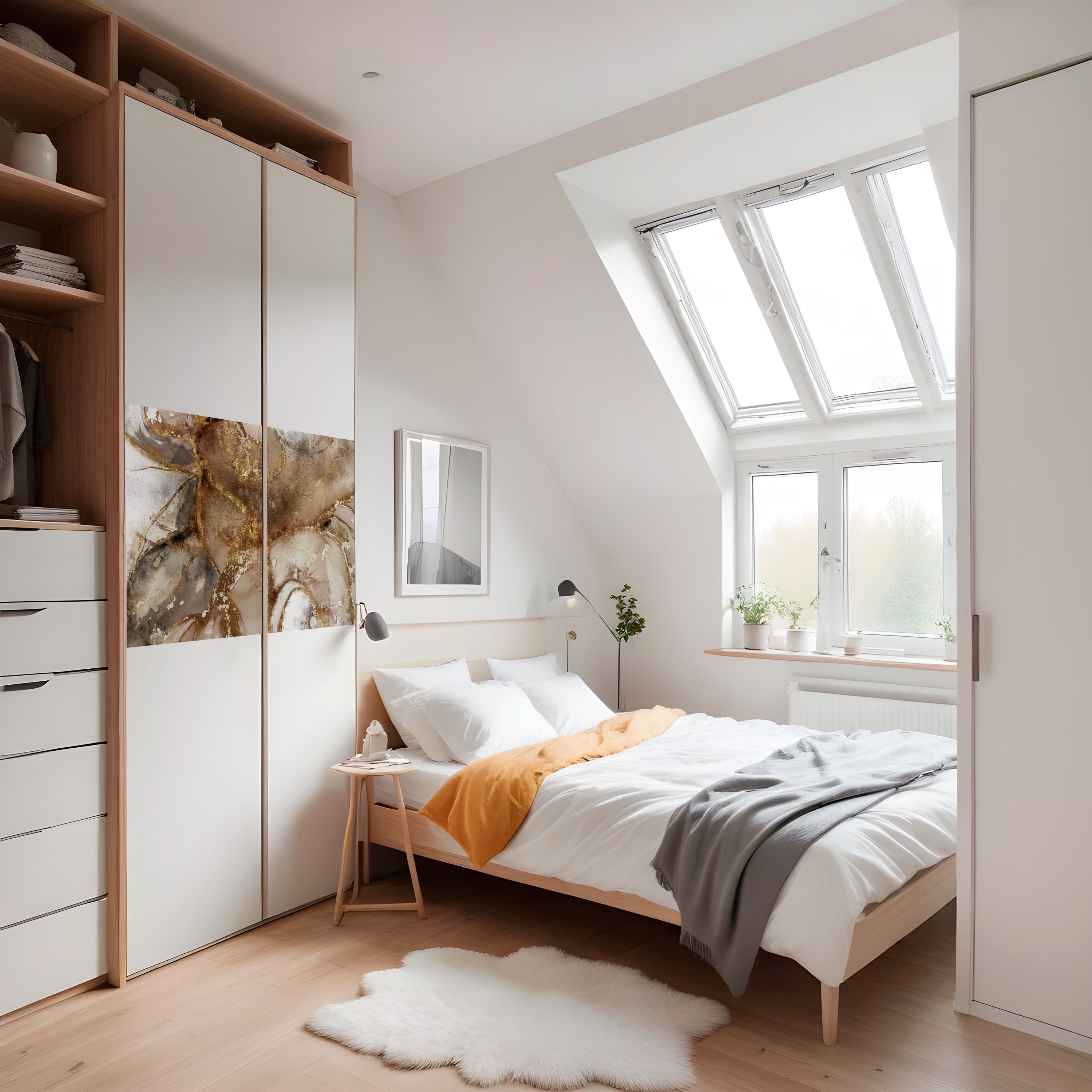 CALMING STREAMS Peel and Stick Horizontal Poster