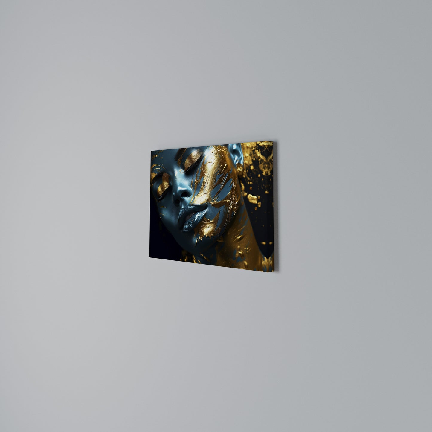 GOLDEN SERENITY Horizontal Canvas Print