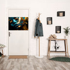 GOLDEN SERENITY Poster Horizontal Autocolante