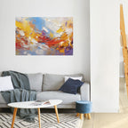 COLORFUL REVERIE Poster Horizontal Autocolante