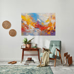 COLORFUL REVERIE Poster Horizontal Autocolante