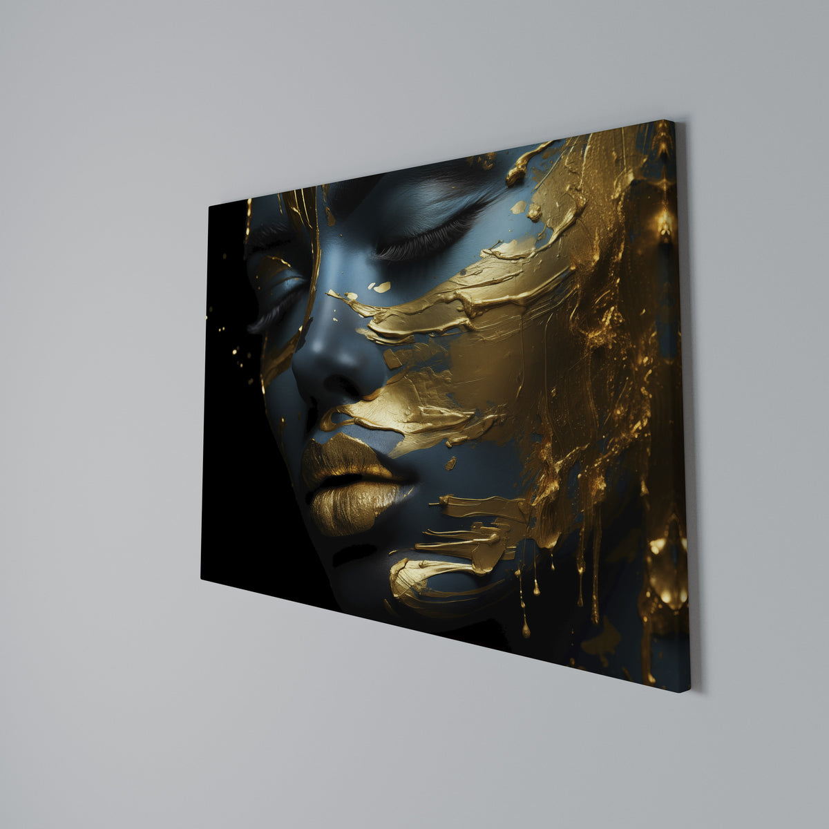 GLOWING ELEGANCE Horizontal Canvas Print