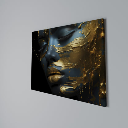 GLOWING ELEGANCE Horizontal Canvas Print