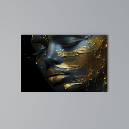 GLOWING ELEGANCE Horizontal Canvas Print