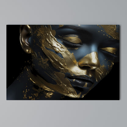 GILDED GRACE Horizontal Canvas Print