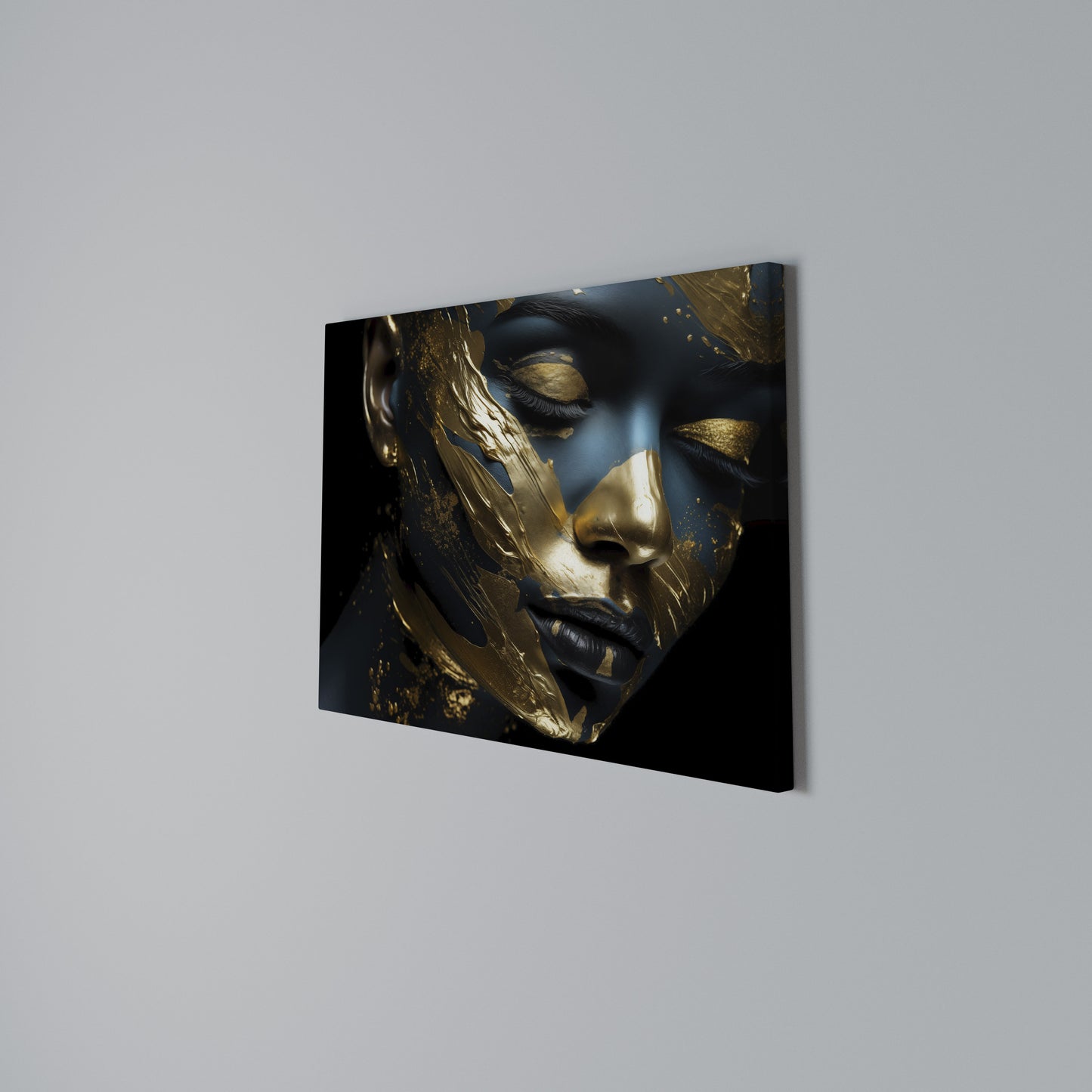 GILDED GRACE Horizontal Canvas Print