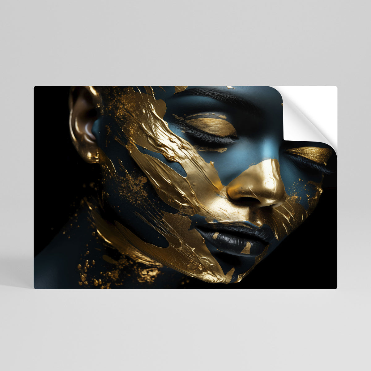 GILDED GRACE Póster Autocolante Horizontal