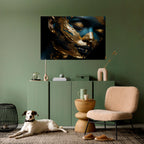 GILDED GRACE Peel and Stick Horizontal Poster