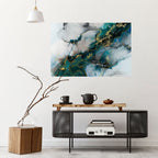 SERENE DRIFT Peel and Stick Horizontal Poster