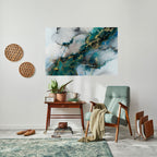 SERENE DRIFT Peel and Stick Horizontal Poster