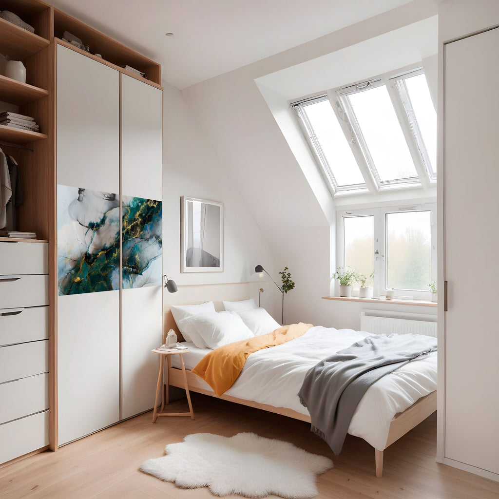 SERENE DRIFT Peel and Stick Horizontal Poster