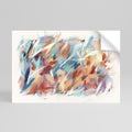 DREAMLIKE PALETTE Peel and Stick Horizontal Poster
