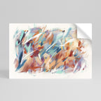 DREAMLIKE PALETTE Peel and Stick Horizontal Poster