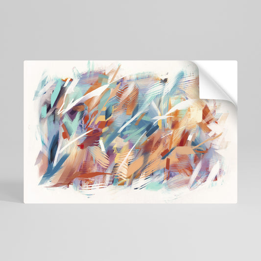 DREAMLIKE PALETTE Póster Autocolante Horizontal
