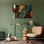 CLEAR CREATION Peel and Stick Horizontal Poster