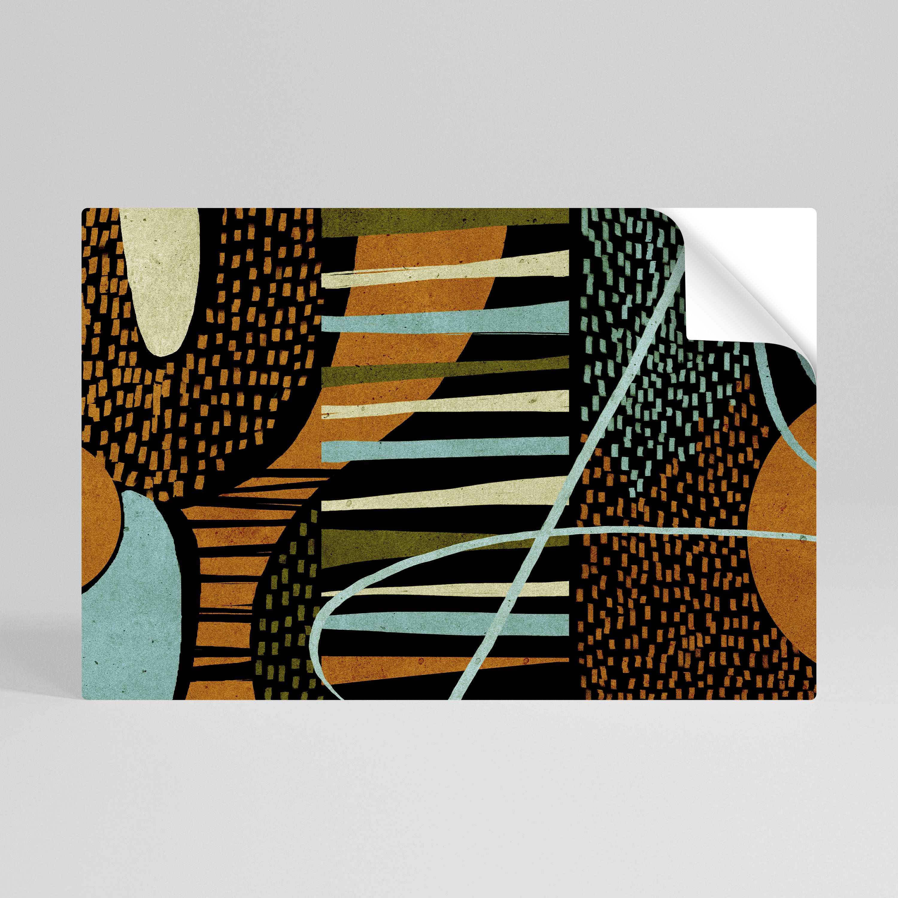 CLEAR CREATION Póster Autocolante Horizontal