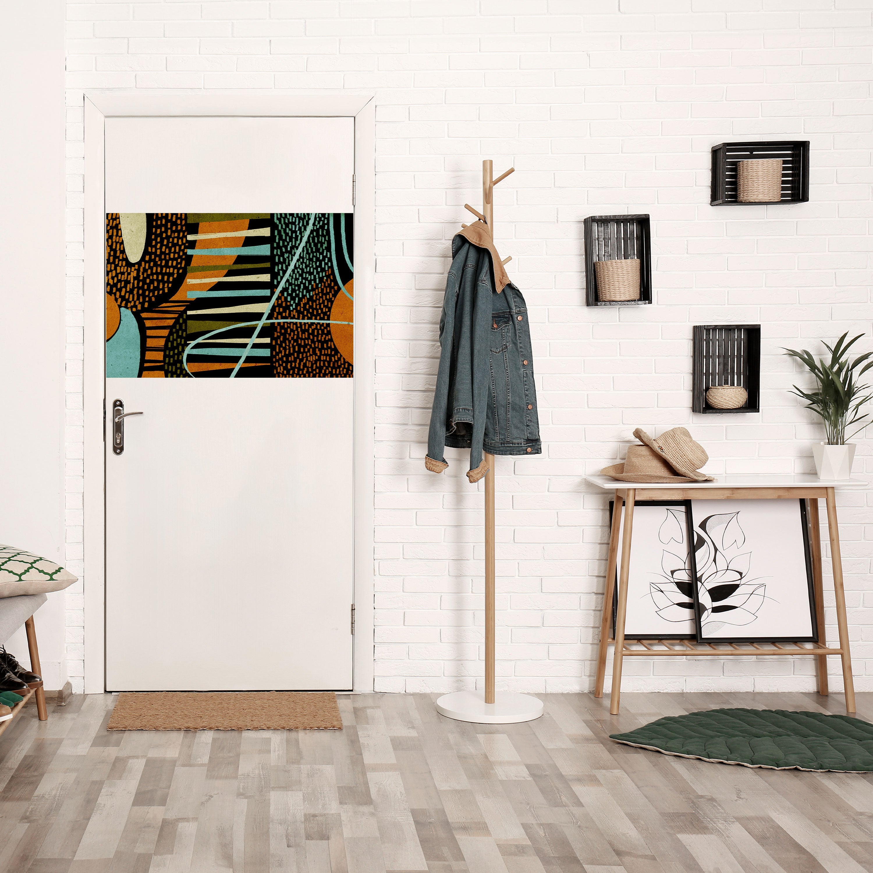 CLEAR CREATION Peel and Stick Horizontal Poster