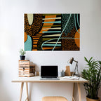 CLEAR CREATION Peel and Stick Horizontal Poster