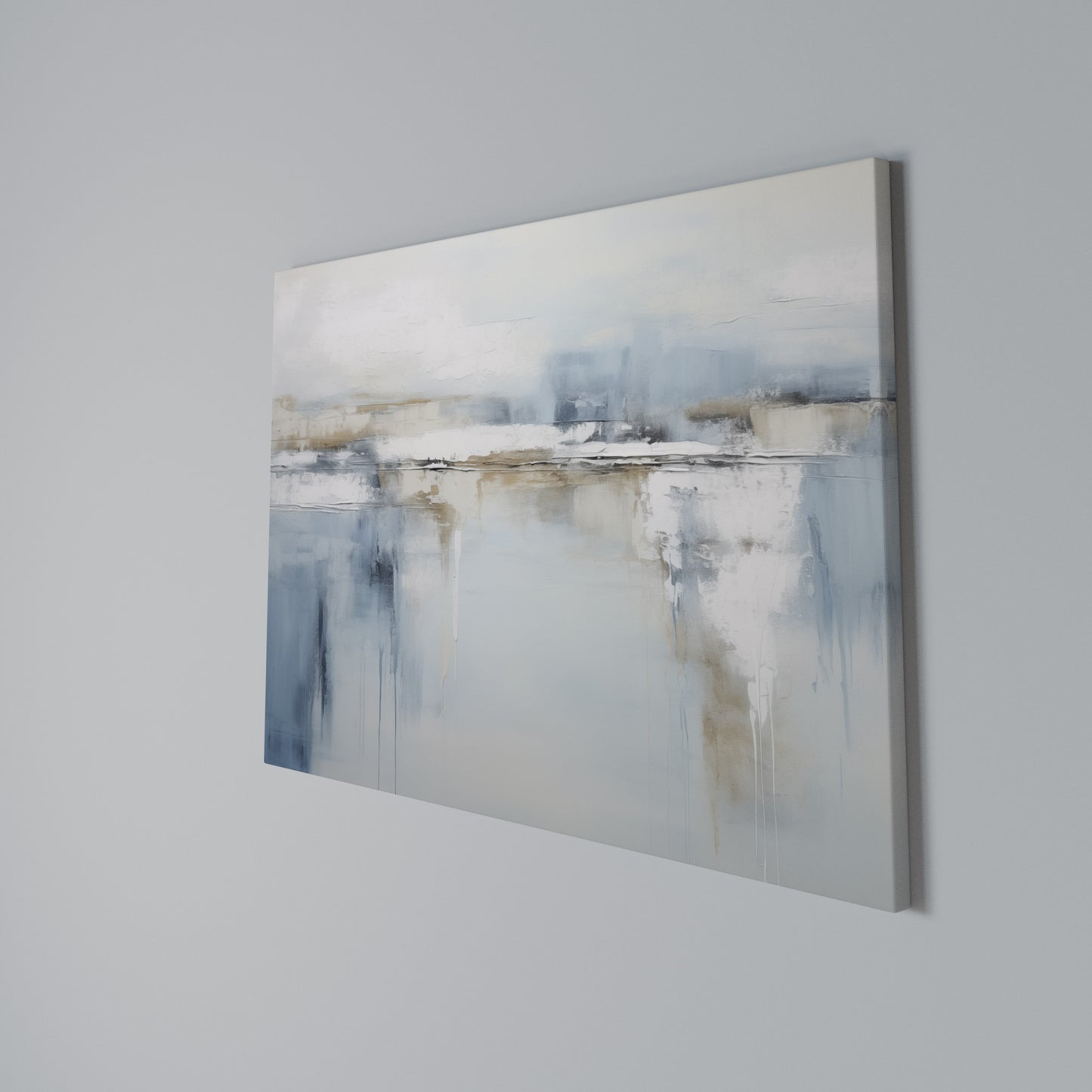 INDYGO SHADOW Horizontal Canvas Print