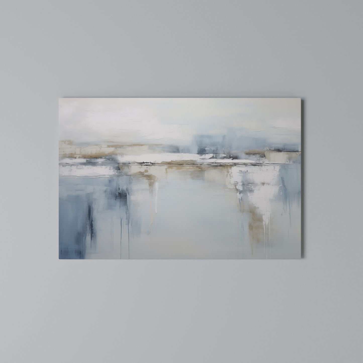 INDYGO SHADOW Horizontal Canvas Print
