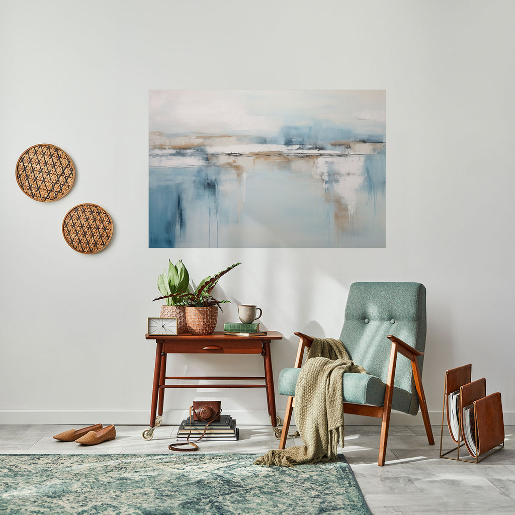 INDYGO SHADOW Peel and Stick Horizontal Poster