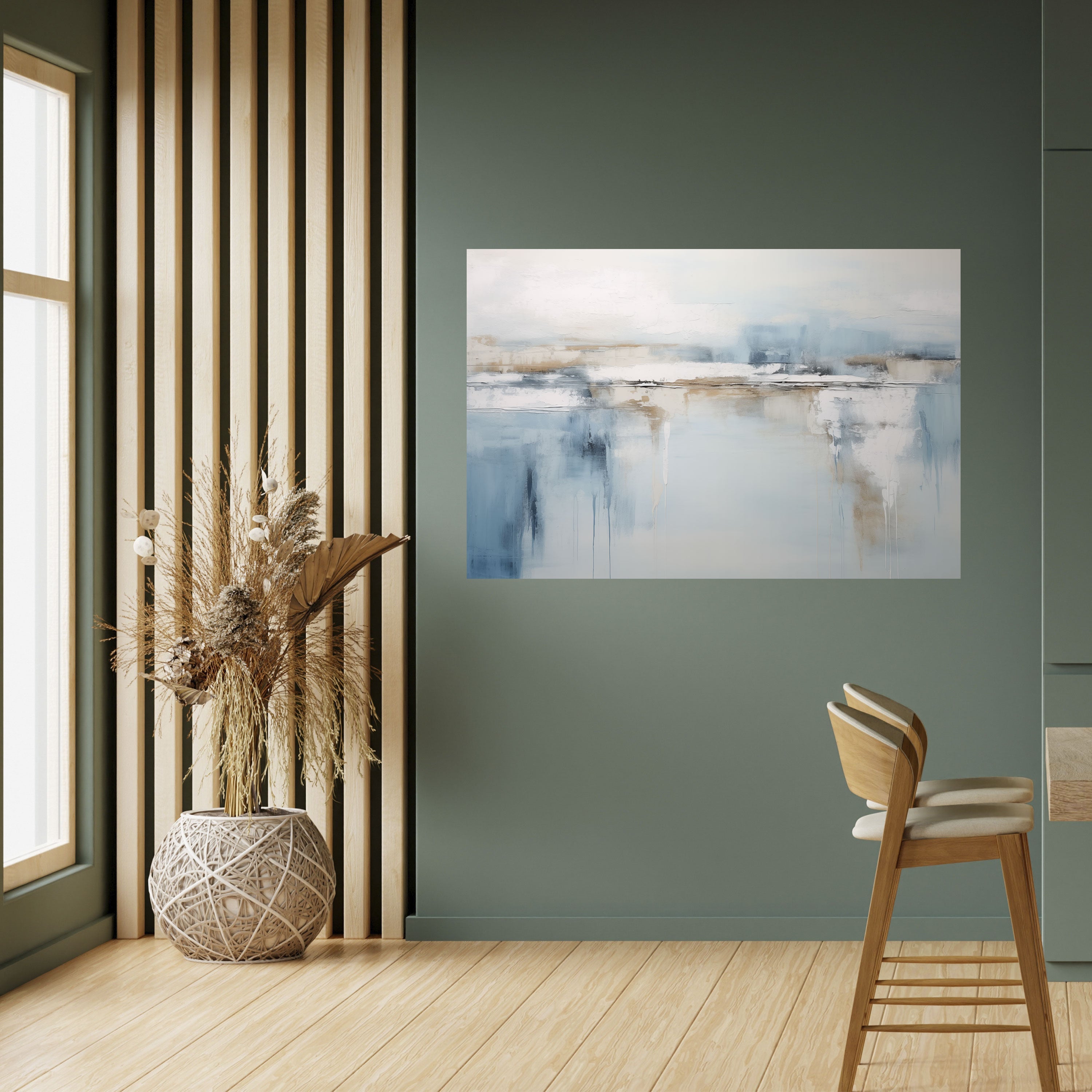 INDYGO SHADOW Peel and Stick Horizontal Poster