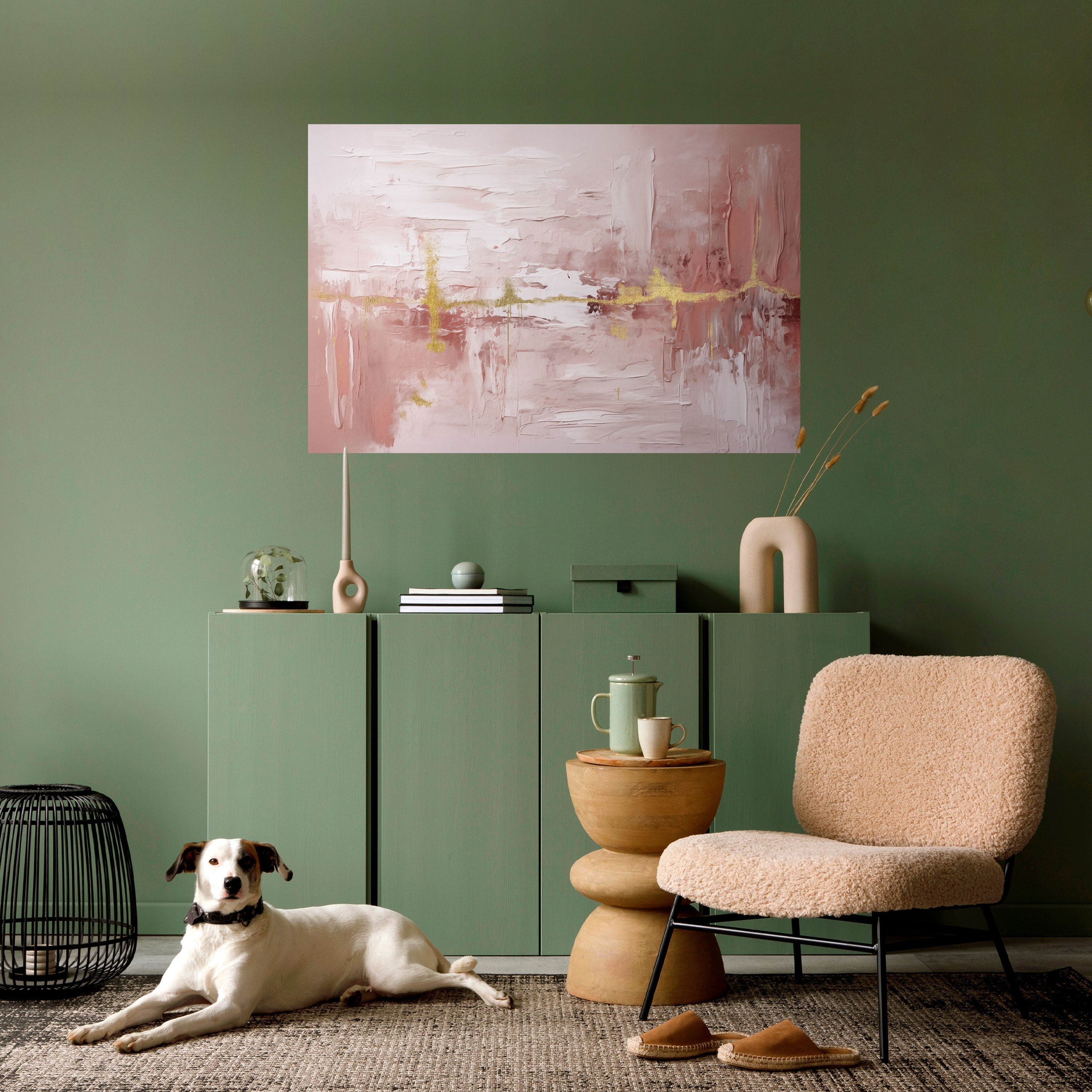 PROSECCO IMPRESSION Peel and Stick Horizontal Poster