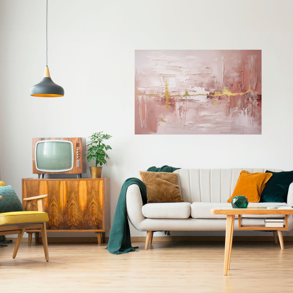 PROSECCO IMPRESSION Peel and Stick Horizontal Poster