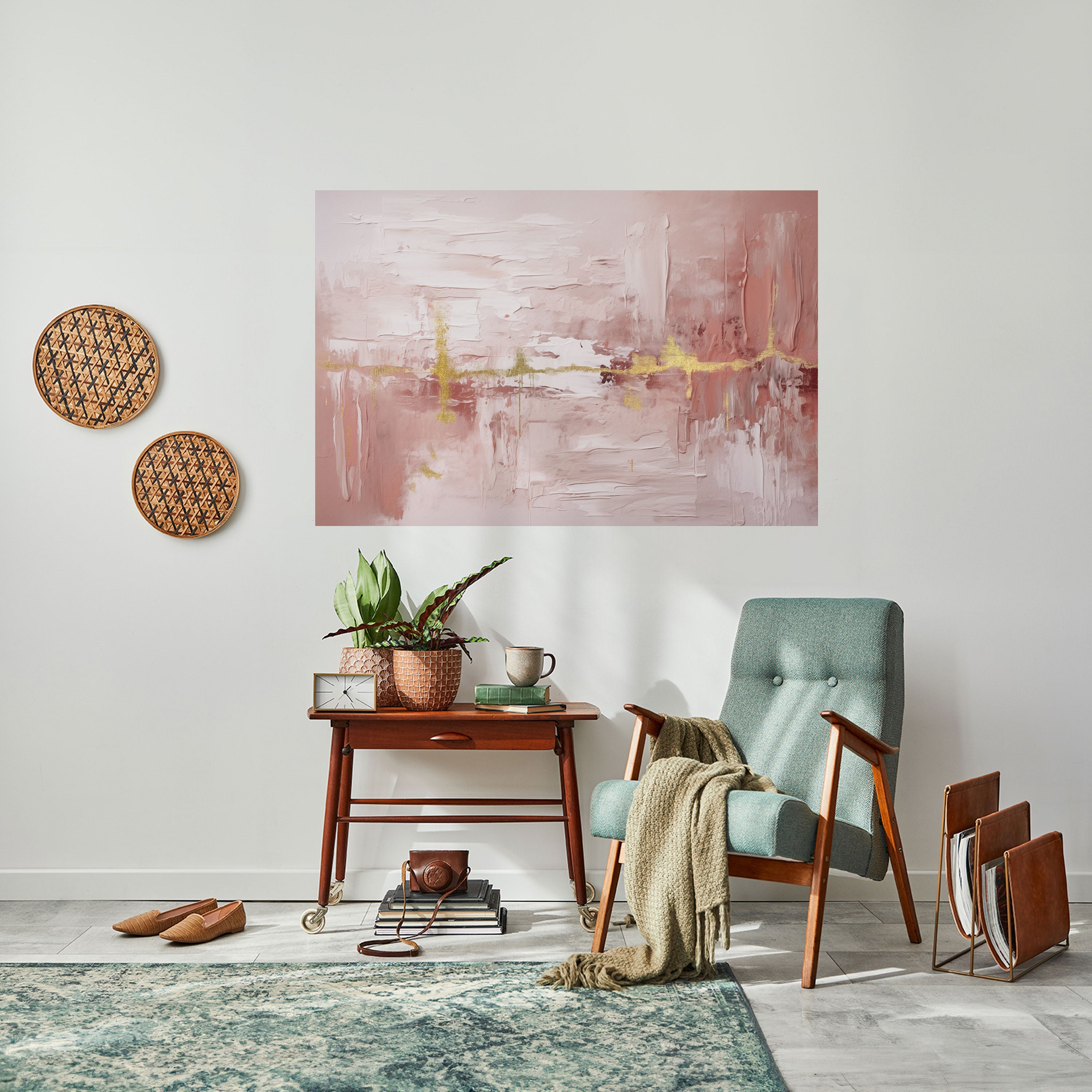 PROSECCO IMPRESSION Peel and Stick Horizontal Poster