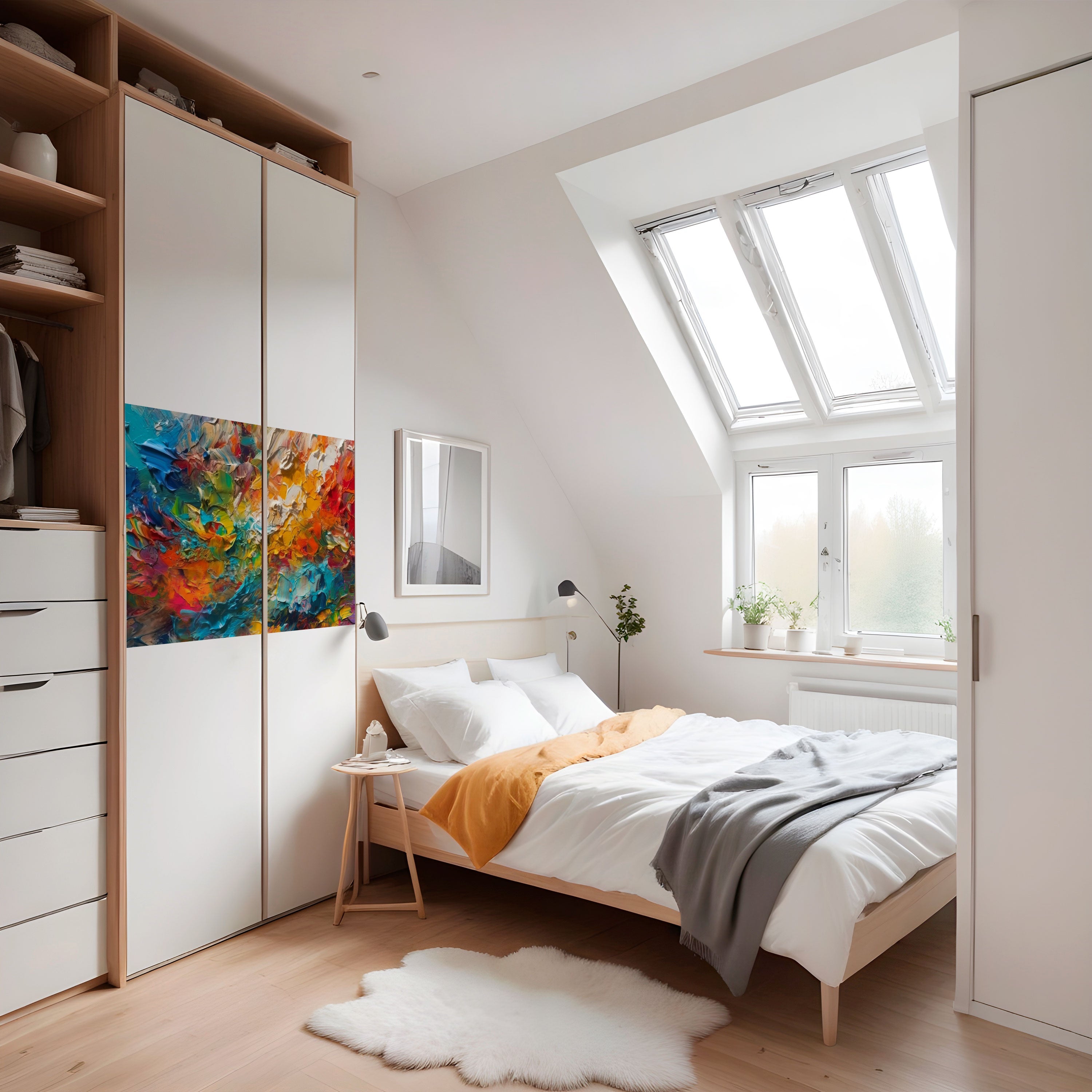 WHISPERS OF COLOR Poster Horizontal Autocolante