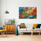 WHISPERS OF COLOR Poster Horizontal Autocolante