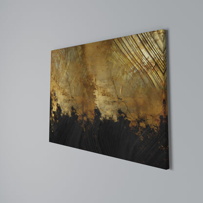FLUID EMBER Horizontal Canvas Print