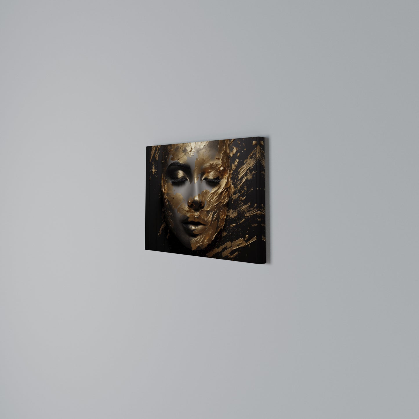 SHIMMERING ELEGANCE Horizontal Canvas Print