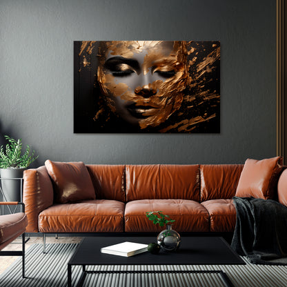 SHIMMERING BEAUTY Horizontal Canvas Print