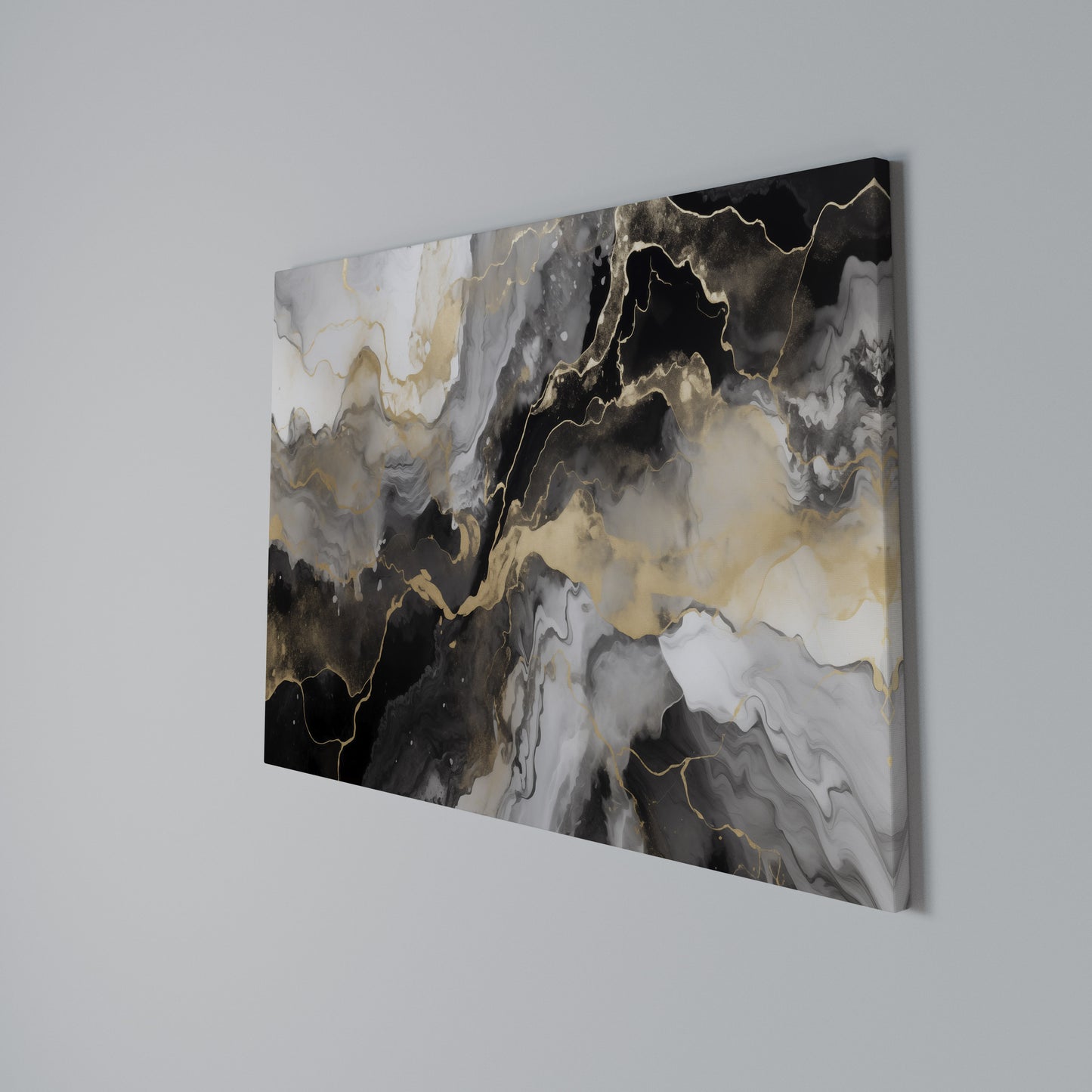 MYSTIC VEINS Horizontal Canvas Print