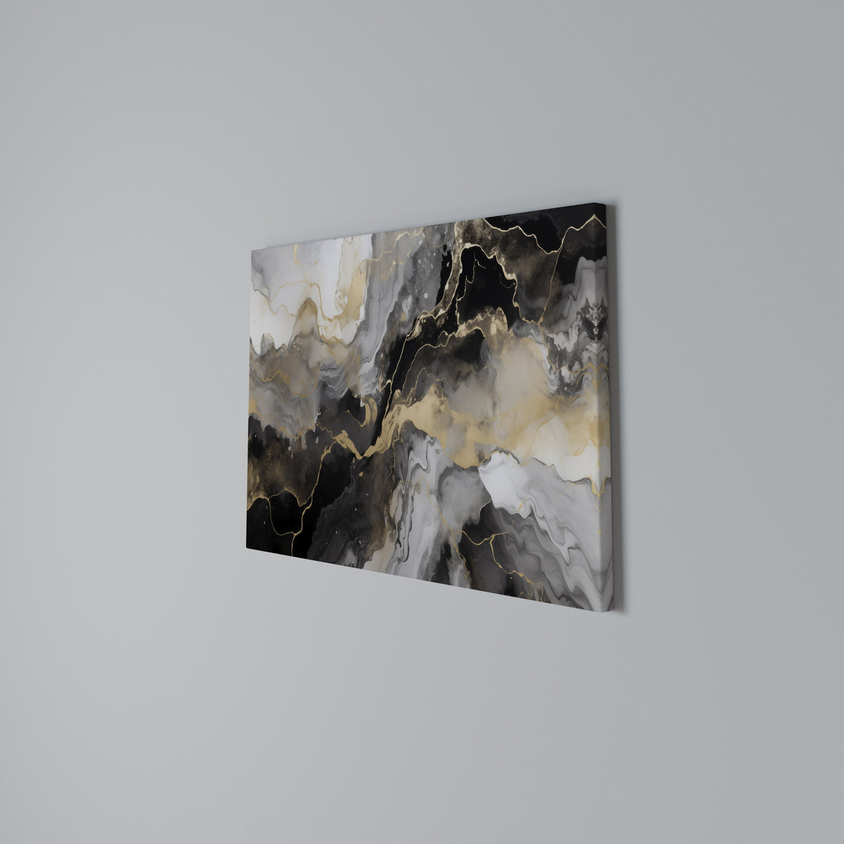MYSTIC VEINS Horizontal Canvas Print