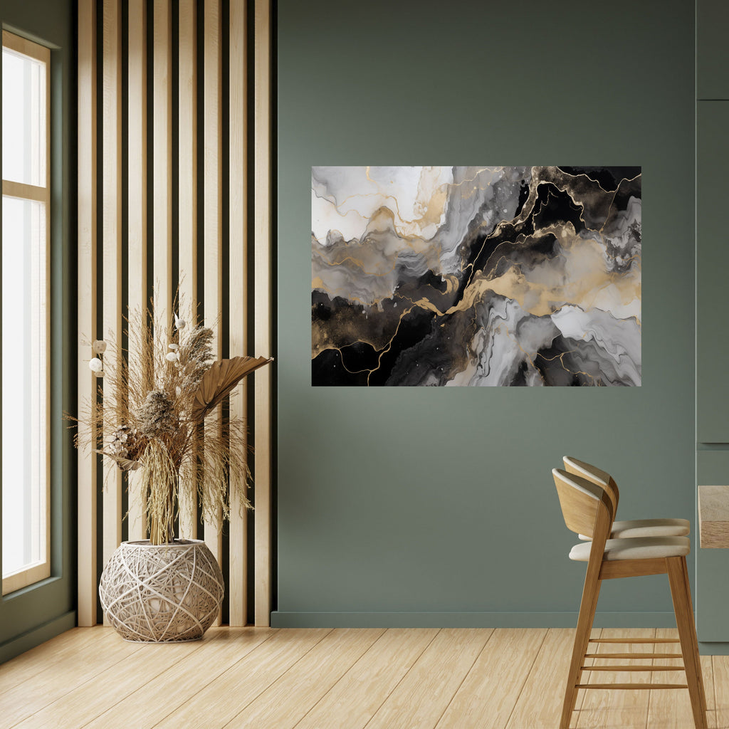 MYSTIC VEINS Poster Horizontal Autocolante