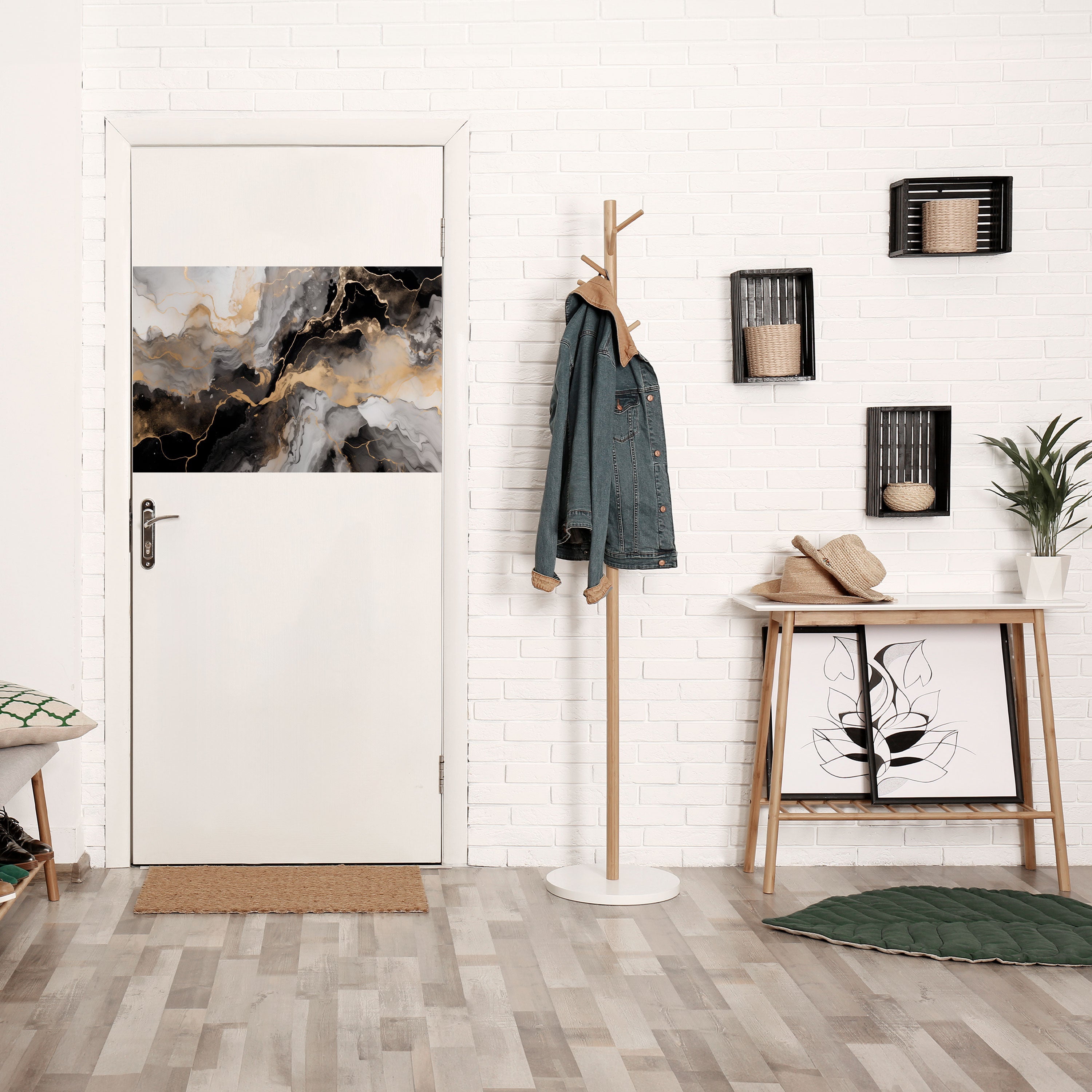 MYSTIC VEINS Poster Horizontal Autocolante