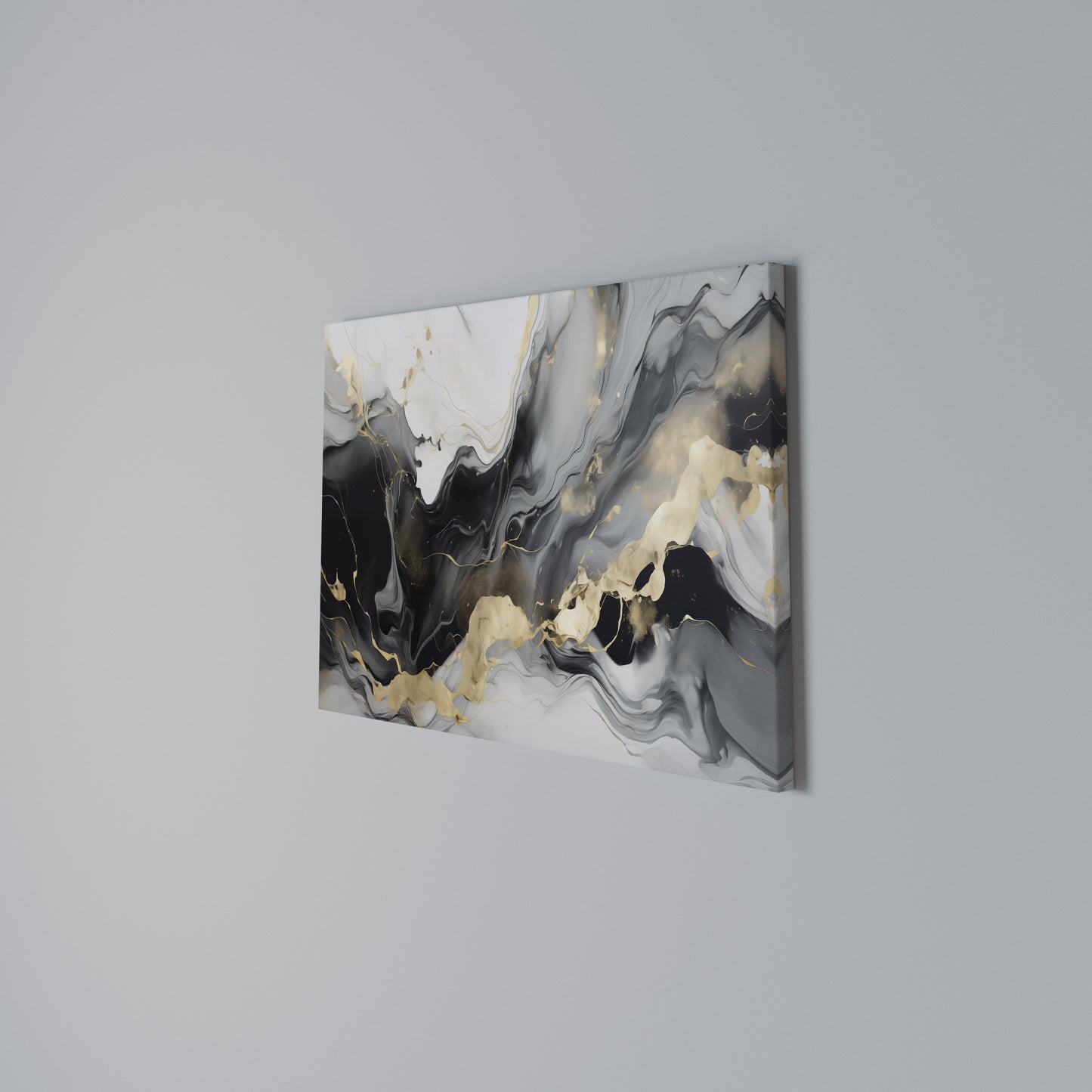 HARMONIOUS VEINS Horizontal Canvas Print