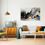 HARMONIOUS VEINS Peel and Stick Horizontal Poster