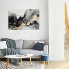 HARMONIOUS VEINS Peel and Stick Horizontal Poster