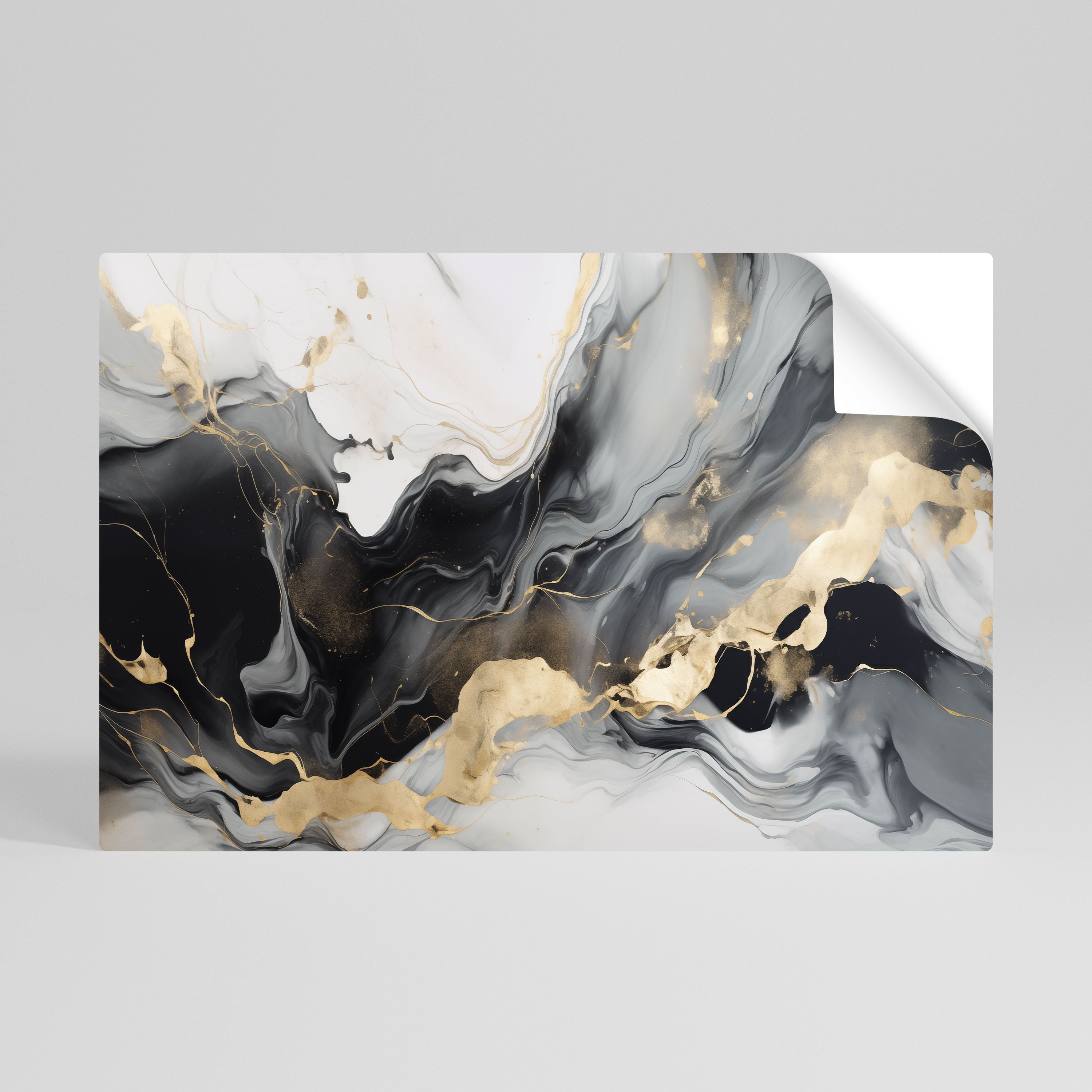 HARMONIOUS VEINS Póster Autocolante Horizontal