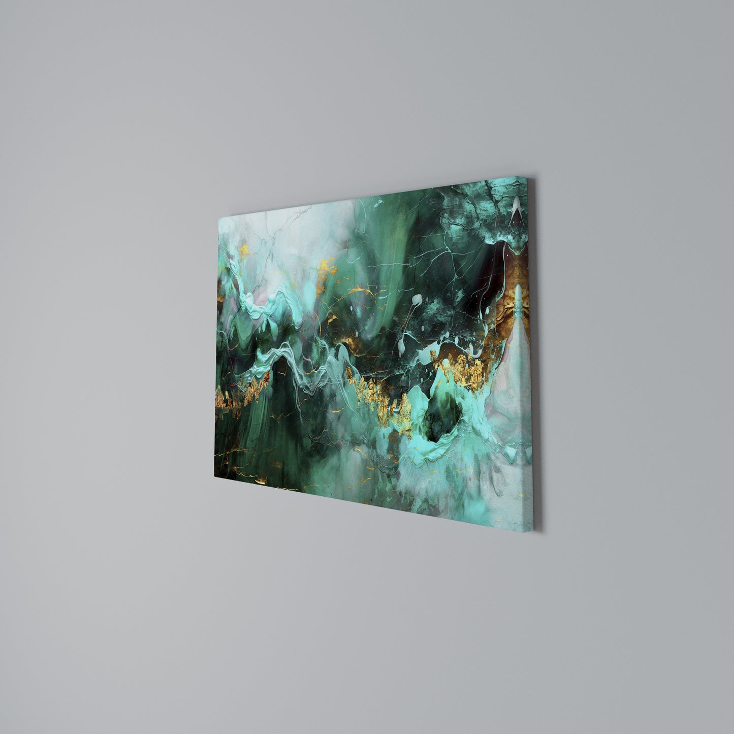 GRACEFUL WAVES Horizontal Canvas Print